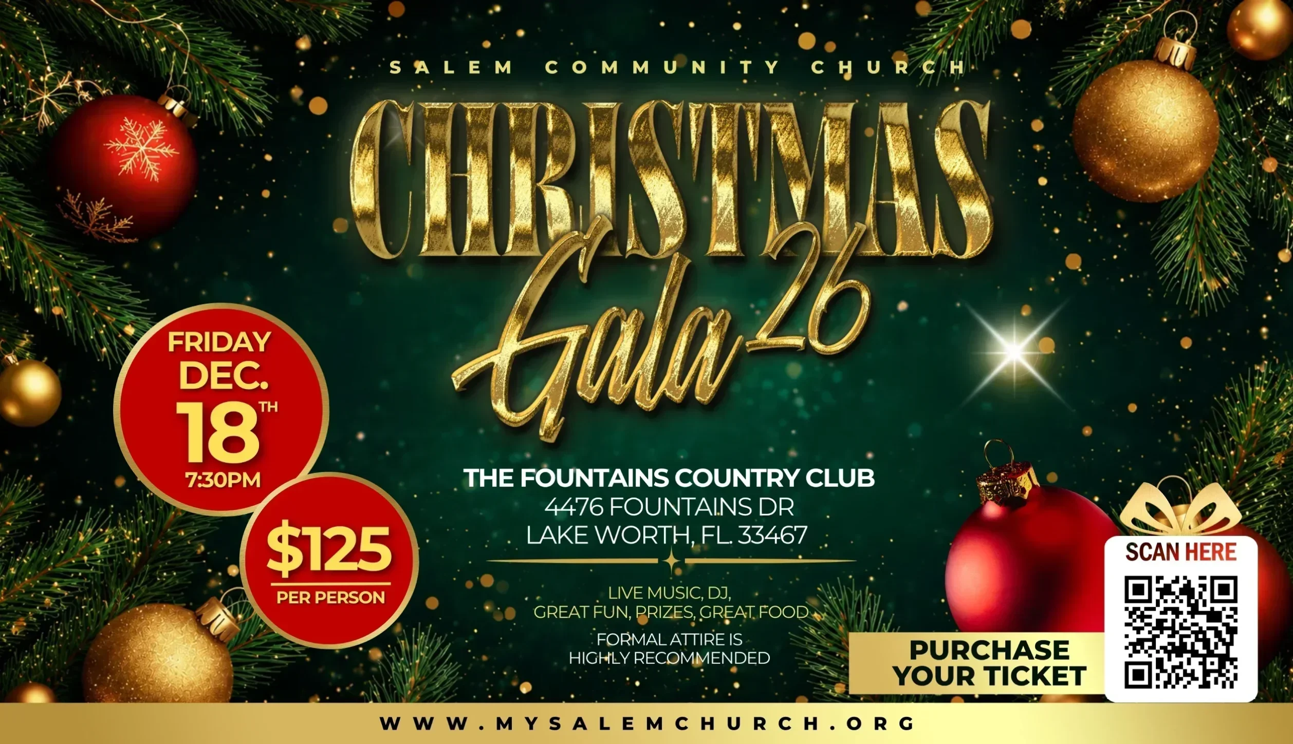 Christmas Gala 2026 — Together We Build